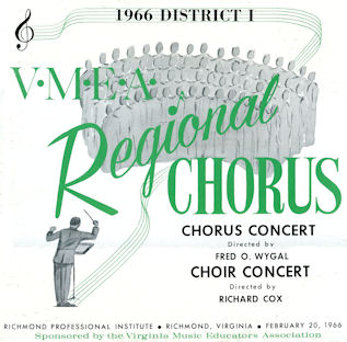 All-State Chorus/Choir - 1966